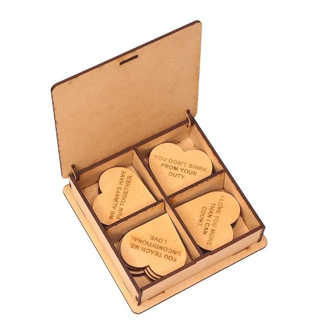 20 Reasons Why I Need You Wooden Message Box | Best Gift For Valentine Day | Gift For Loveable Person | Anniversary Gift For Wife | Birthday Gift For Husband