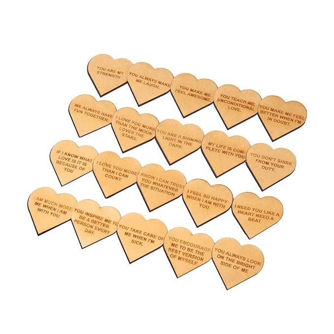 20 Reasons Why I Need You Wooden Message Box | Best Gift For Valentine Day | Gift For Loveable Person | Anniversary Gift For Wife | Birthday Gift For Husband