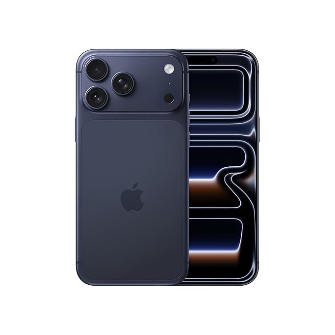 iPhone 17 Pro Max 2 TB: 17.42 cm (6.9″) Display with Promotion, A19 Pro Chip, Best Battery Life in Any iPhone Ever, Pro Fusion Camera System, Center Stage Front Camera; Deep Blue